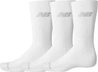 Hohe Socken (3 Paar) New Balance Performance Basic Crew Weiß