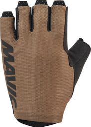 Gants Courts Mavic Cosmic Marron