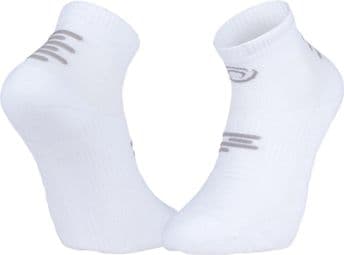 BV Sport Run Marathon Low Socken Weiß/Grau