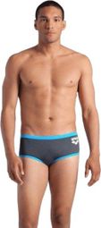 Maillot de bain taille basse Arena One Big Logo Gris/Bleu Homme