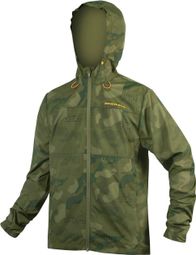 Endura Hummvee Camo Windbreaker Jacket Green