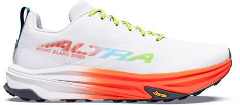 Altra Mont Blanc Speed Trail-Schuhe für Damen, weiß/rot