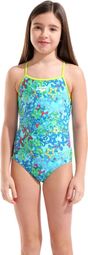 Arena Stars Blue/Multicolor Girls' Swimsuit