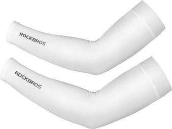 Sleeves bike UV protection white ROCKBROS