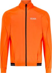 Veste Storm Orange - Veste de Cyclisme Thermique pour Homme