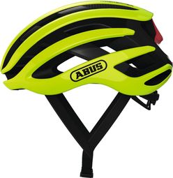 Casque Route Abus AirBreaker Jaune Fluo