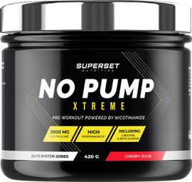No Pump Xtreme (420g) - Superset Nutrition - Cherry Sour - Preworkout