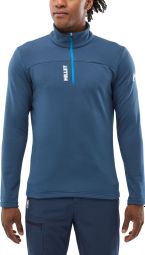 Herenfleece blauw Millet Seneca 1/2 Zip