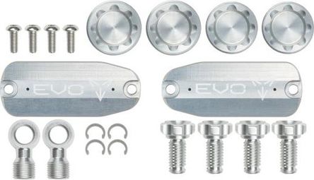 Hope Tech 4 EVO TR4 Remaanpassingsset Zilver