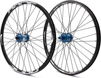 Paire de Roues Alu Cruiser Pride Control V1 V-Brake Bleu