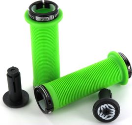 SB3 Grips Chula Lock-on Black/Green 115 mm