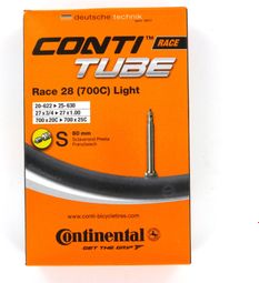 CONTINENTAL Chambre à air 700x20/25 Light Válvula presta 60 mm