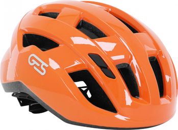 CASQUE VELO ADULTE GES ROUTE-GRAVEL X-WAY ORANGE IN-MOLD TAILLE 54-58 FIT-SYSTEM (VENDU EN BOITE)