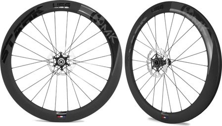 PAIRE DE ROUE DE ROUTE MAKADAMM STARK U56 DISC PREMIUM À PNEUS - 1596GR LA PAIRE