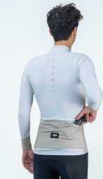 Maillot Manches Longues LeBram Race Thermique Beige — vue 3