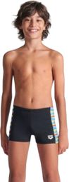 Arena Racing Stripe Badeanzug Schwarz/Multicolor Jungen 