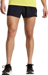Saucony Outspace 2.5in Black Split Shorts