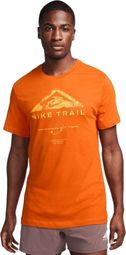 T-shirt Nike Dri-FIT Trail Orange Homme