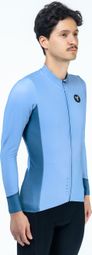 Maillot Manches Longues LeBram Race Thermique Bleu — vue 3