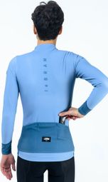 Maillot Manches Longues LeBram Race Thermique Bleu — vue 5