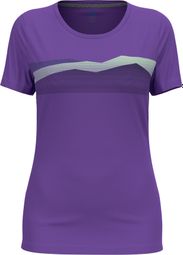T-Shirt Technique Femme Odlo F-Dry Ridgeline Violet