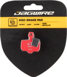 Plaquette de frein Jagwire Sport Semi-Metallic Disc Brake Pad SRAM Code