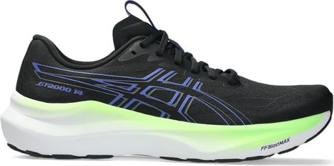 Asics GT-2000 14 hardloopschoenen zwart/blauw/groen heren