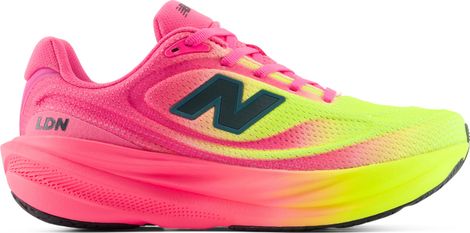 New Balance 1080 v15 TCS London Marathon Laufschuhe Gelb/Rosa für Damen