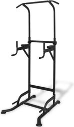 Tour de musculation 182 - 235 cm sport fitness noir