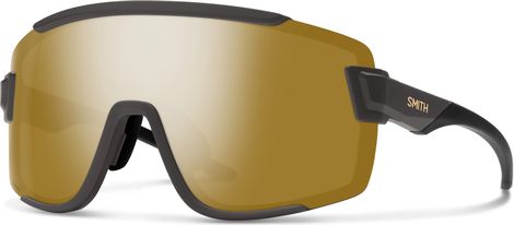 Gafas Smith Wildcat Matte Gravy ChromaPop polarizadas con espejo bronce
