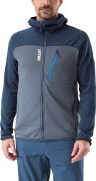 Sudadera polar Millet Seneca Hoodie azul para hombre