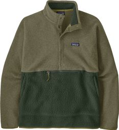 Vellón de hombre Patagonia Retro Pile 1/2 Zip Verde