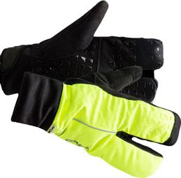 Craft Siberian 2.0 Split Finger Guantes Guantes Amarillo Negro Unisex