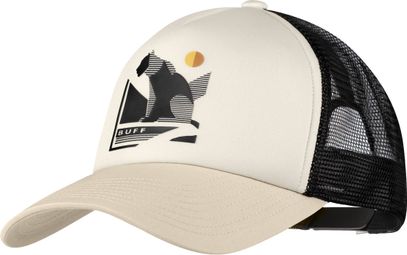Buff Trucker-pet Beige/Zwart