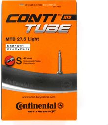 Tubo interior CONTINENTAL 27,5 x 1,75/2,4 LIGHT Presta Ref 0182341