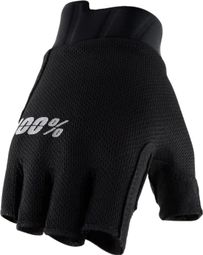 Guantes Cortos 100% Gel Exceeda Mujer Negro