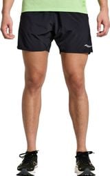 Saucony Outspace 5in Shorts Schwarz