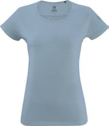 Millet Hiking Jacquard Women's T-Shirt Blue