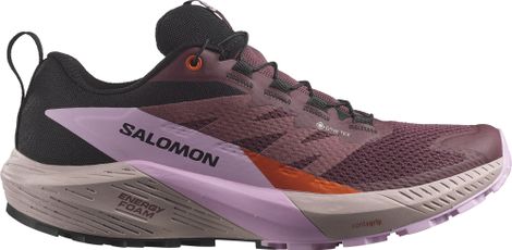 Salomon Sense Ride 5 Gore-Tex Scarpe da corsa da donna rosa/nero