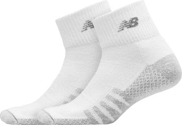 Socken (2 Paar) New Balance Coolmax Quarter Weiß