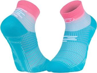 BV Sport Run Marathon Low Turquoise/Pink Socks