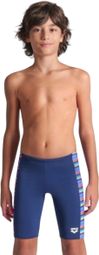 Chicos Arena Racing Stripe Jammer Azul/Multicolor
