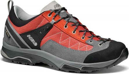 Chaussures de Randonnée Asolo Pipe GV Gore-Tex Rouge Gris Femme