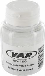 Pack of 50 Var Shells for Presta Valves