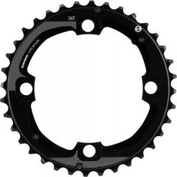 Sram Chainring MTB 34T 104mm AL5 2x10S Medium Pin Blast Black