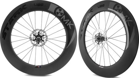 PAIRE DE ROUE DE ROUTE MAKADAMM STARK U86 DISC PREMIUM À PNEUS - 1738GR LA PAIRE