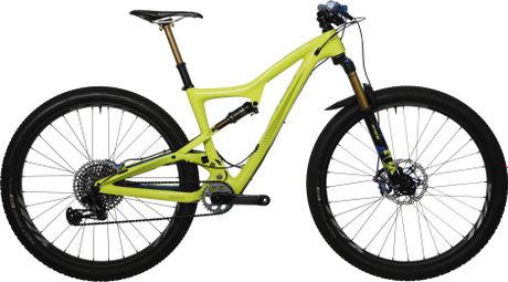 Producto renovado - bicicleta de montaña ibis ripley 3 carbon con suspensión total sram gx 12v 29' amarillo 2020