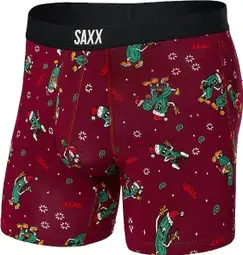 Boxer Saxx Vibe Super Soft Brief Red Green