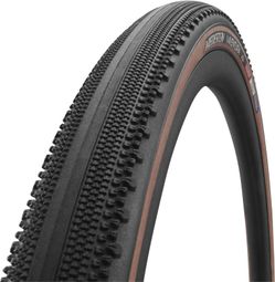 Pneu Gravel Vredestein Aventura Seta 700 mm Tubeless Ready Souple TriComp Flancs Beiges