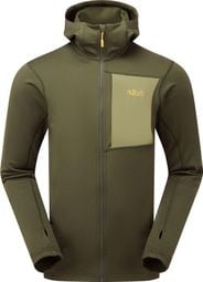 Rab Superflux Fleecejacke Grün Herren